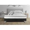 Image de Pack lit complet - Matelas 180x200 cm + Sommier tapissier à lattes (en kit) + 2 oreillers + Couette - Vital Relax