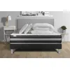 Image de Pack lit complet - Matelas 160x200 cm + Sommier tapissier à lattes (en kit) + 2 oreillers + Couette - Vitalspring Zen