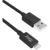 Image de Jaym Câble de charge et de synchronisation de données USB vers Lightning MFI 2,4A 1M (1 m, USB 2.0), Câble USB