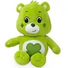Image de Peluche bisounours touchanceux vert avec trefle a quatre feuille 28 cm - peluche licence - doudou enfant - ours