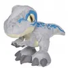 Image de Peluche dinosaure t-rex gris 26 cm - dino tyrannosaure - doudou enfant - jurassic world - nouveaute