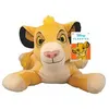 Image de Grande peluche : simba roi lion couchée 50 cm avec sons - doudou licence enfant - animaux savanes - pour disney nouveauté