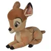 Image de Peluche disney : faon brun bambi 26 cm - set doudou enfant + 1 carte offerte