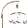Image de Mobile musical en bois Rose et Lili