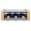 Image de Appareil à raclette et Pierre à griller H.Koenig WOD6 900 W Gris et Beige