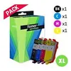 Image de Compatible HP 920XL Pack 4 Cartouches Noir cyan magenta jaune (C2N92AE)