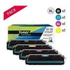 Image de Compatible HP 203X Pack de 4 toners Noir, cyan, magenta et jaune XL