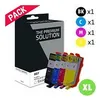 Image de Compatibles HP 920XL Pack 4 Cartouches génériques Noire et Couleurs (C2N92AE)