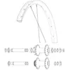 Image de Mavic Rayons Jbent 18 Unités 272 mm