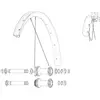 Image de Mavic Rayons Crossmax Sl Ultimate 12 Unités 293 mm
