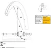 Image de Mavic Jante De Vélo De Route Cosmic Slr45 23 One Size