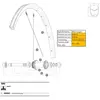 Image de Mavic Jante De Vélo De Route Ksyrium Hooked Disc One Size