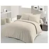 Image de PARURE DE COUETTE LOVELY HOME - 220x240 cm - 100% COTON - BEIGE CREME
