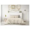 Image de parure de couette lovely home - 240x260 cm - 100% coton - beige creme