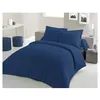 Image de PARURE DE COUETTE LOVELY HOME - 220x240 cm - 100% COTON - BLEU