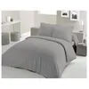 Image de parure de couette lovely home - 240x260 cm - 100% coton - gris clair