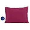 Image de Lot de 2 taies d'oreiller - Lh71603 - 50 x 70 cm - Fuchsia