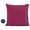 Image de Lot de 2 taies d'oreiller - Lh71604 - 63 x 63 cm - Fuchsia
