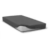 Image de Drap housse - HOME LINGE PASSION - HP71770 - 160 x 200 cm + 30 cm bonnet - Microfibre - 82 g - Gris anthracite