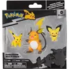 Image de Figurines Bandai Pack Evolution Pikachu & Raichu & Pichu