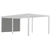 Image de Rideau pour pergola bioclimatique gris Habrita per bi r36