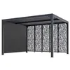 Image de Pergola bioclimatique 10.80m² gris anthracite Habrita per36m30rbi