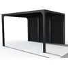 Image de Pergola bioclimatique 10.8m² gris anthracite Habrita per36v30bi