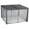 Image de Kit rideau moustiquaire pour pergola PER 3630 BI - Protection : 10,80 m²