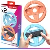 Image de Pack de 2 Volants de Course Manettes pour Nintendo Switch 2 - Oniverse - Pour Joy Con, Orange/Bleu