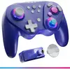 Image de Manette sans fil Oniverse - Switch/Switch 2/Gamecube/PC/Mobile - 13h - Hall Effect - Foenix Violet