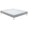 Image de Sommier Bultex tapissier gris confort médium 3 zones 120x200