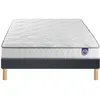 Image de Ensemble Merinos Happy Lit - 100% Latex + Sommier Confort Ferme 120x190