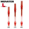 Image de Shaft- L MONSTER Nylon - Rouge (Plusieurs tailles) 44mm Rouge