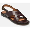Image de Sandales n°204 - Cuir - Ebène par Rivecour Marron 36 Femme