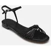 Image de Sandales n°155 - Cuir - Noir par Rivecour Noir 36 Femme