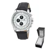 Image de Montre homme quartz bracelet en similicuir Pascal Szerman