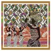 Image de Carré jacquard 48x48 afrique(...) - kubaterracota