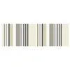 Image de Tissu d'extérieur déperlant à rayures vendu au mètre(...) - 0 Noir