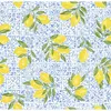 Image de Tissu coton citron vendu par 50 cm(...) - 0006 Bleu
