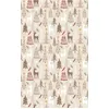 Image de Tapis de Noel Beige Dimensions - 50x80   Qualité supérieure pour Maison, Appartement, Bureau   Style élégant et durable   Confort optimal, facile à nettoyer   Idéal salon et chambre