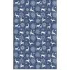Image de Tapis de Noel Renne Bleu Dimensions - 50x80   Qualité supérieure pour Maison, Appartement, Bureau   Style élégant et durable   Confort optimal, facile à nettoyer   Idéal salon et chambre