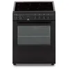 Image de Continental Edison CECV60FCB - Cuisinière - pose libre - largeur : 59.8 cm - profondeur : 61 cm - hauteur : 83 cm - avec système auto-nettoyant - classe A - noir