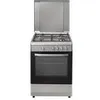 Image de Continental Edison CECM60FCS - Cuisinière - pose libre - largeur : 59.8 cm - profondeur : 61 cm - hauteur : 83 cm - avec système auto-nettoyant - classe A - blanc