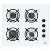 Image de Continental Edison CECTG4VW1 - Table de cuisson au gaz - 4 plaques de cuisson - largeur : 59.4 cm - profondeur : 52.3 cm - blanc