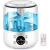 Image de Humidificateur d'Air 3L - Diffuseur d'Arôme à Ultrasons avec Télécommande, Minuterie, Affichage Température & Contrôle d'Humidité