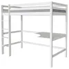 Image de Lit mezzanine habitat et jardin 198 x 101 x 172 cm en bois de couleur blanc
