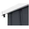 Image de Gouttière pour abri de jardin en métal de 6 à 13 m2