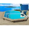 Image de Piscine bois "Florida 145 " - 6.57 x 4.57 x 1.45 m + Bâche à bulles 180 µ + Bâche hiver 280 gr/m²