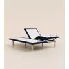 Image de Sommier électrique 180x200 cm - Bleu - Acier recyclé - Confort relaxant et personnalisé -Simple d'utilisation -Fabriqué en France - Tediber