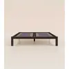 Image de Sommier en bois 140x190 cm Plus  - Bois de bouleau massif éco-responsable - Noir - Haut de gamme - Durable et robuste - Tediber